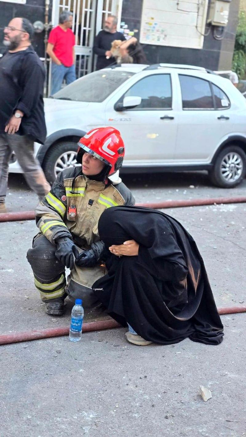 تصویری دردناک از حملات امروز اسرائیل به مناطق مسکونی