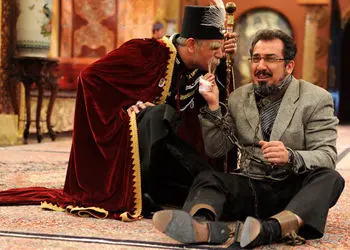 فیلم غش خنده / بلایی که هادی کاظمی در سریال قهوه تلخ سر سیامک انصاری آورد / سیامک گفت من دیگه نمیتونستم بازی کنم ....