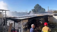جزییات آتش سوزی بازار گیلار بندر انزلی