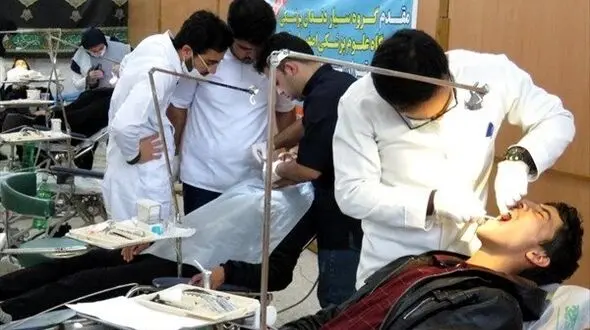 ارائه خدمات دندانپزشکی و پزشکی رایگان در مالوجه قروه و نایسر سنندج