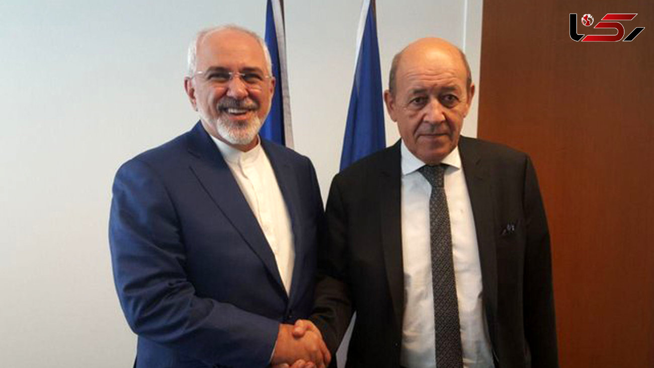 دیدار وزیران خارجه ایران و فرانسه در نیویورک