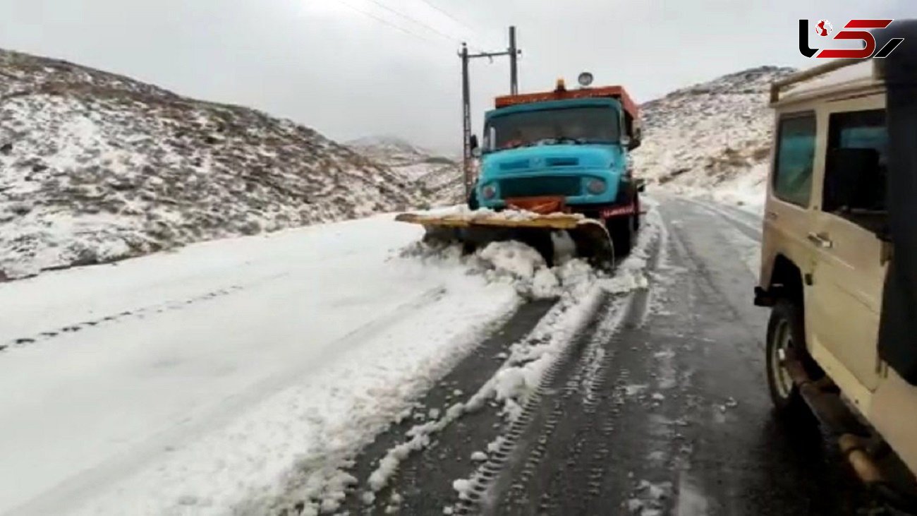 آخرین وضعیت جاده های آذربایجان شرقی بعد از بارش سنگین برف 