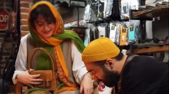 فیلم/ آتش زدن کفش چرم فاطیما بهارمست، بازیگر نقش نغمه در سریال از سرنوشت توسط اوستا کفاش / کسی میدونه این کار برای چیه؟