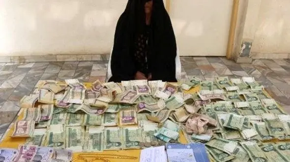 بازداشت زن گدا با روزی ۵ میلیون درآمد / او هر روز با هواپیما از اصفهان به تهران می آمد! + عکس