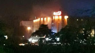 فیلم لحظه آتش سوزی در طبقه سوم هتل پارس اهواز+عکس و جزئیات