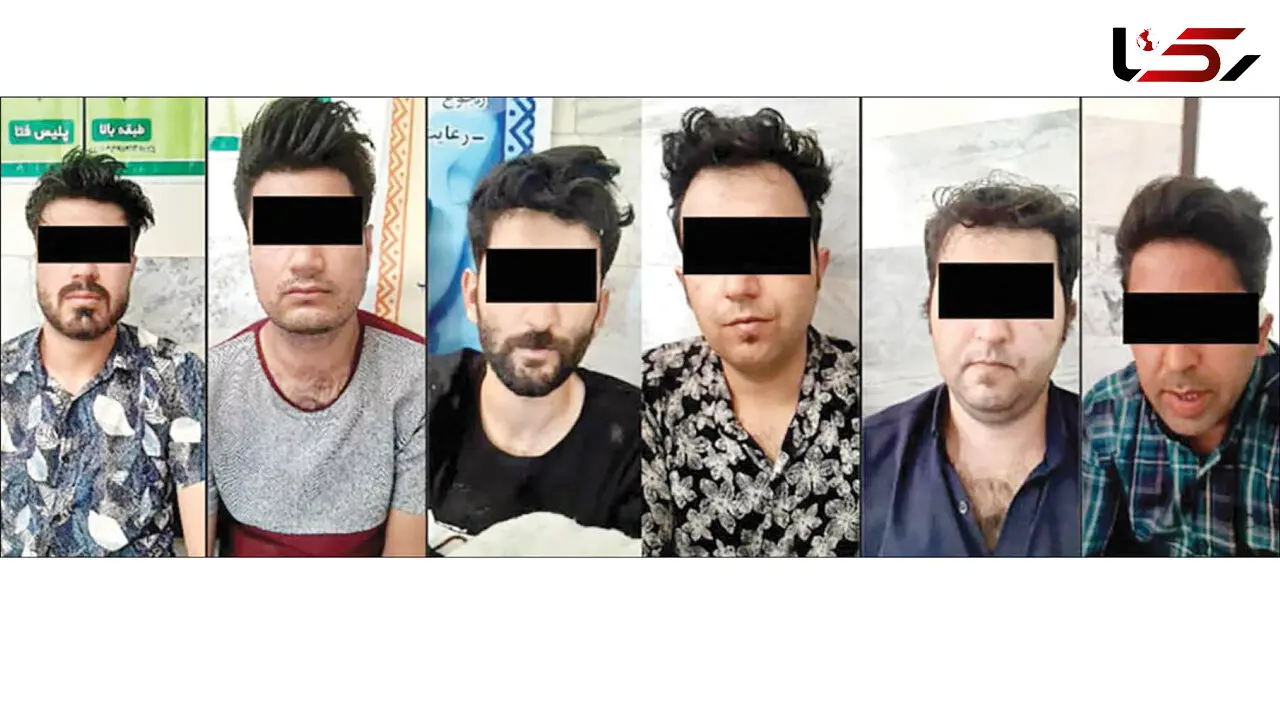 67 سال زندان و 518 ضربه شلاق برای راهزنان مامور نما / این 7 مرد خشن سارقان محموله طلا بودند + عکس