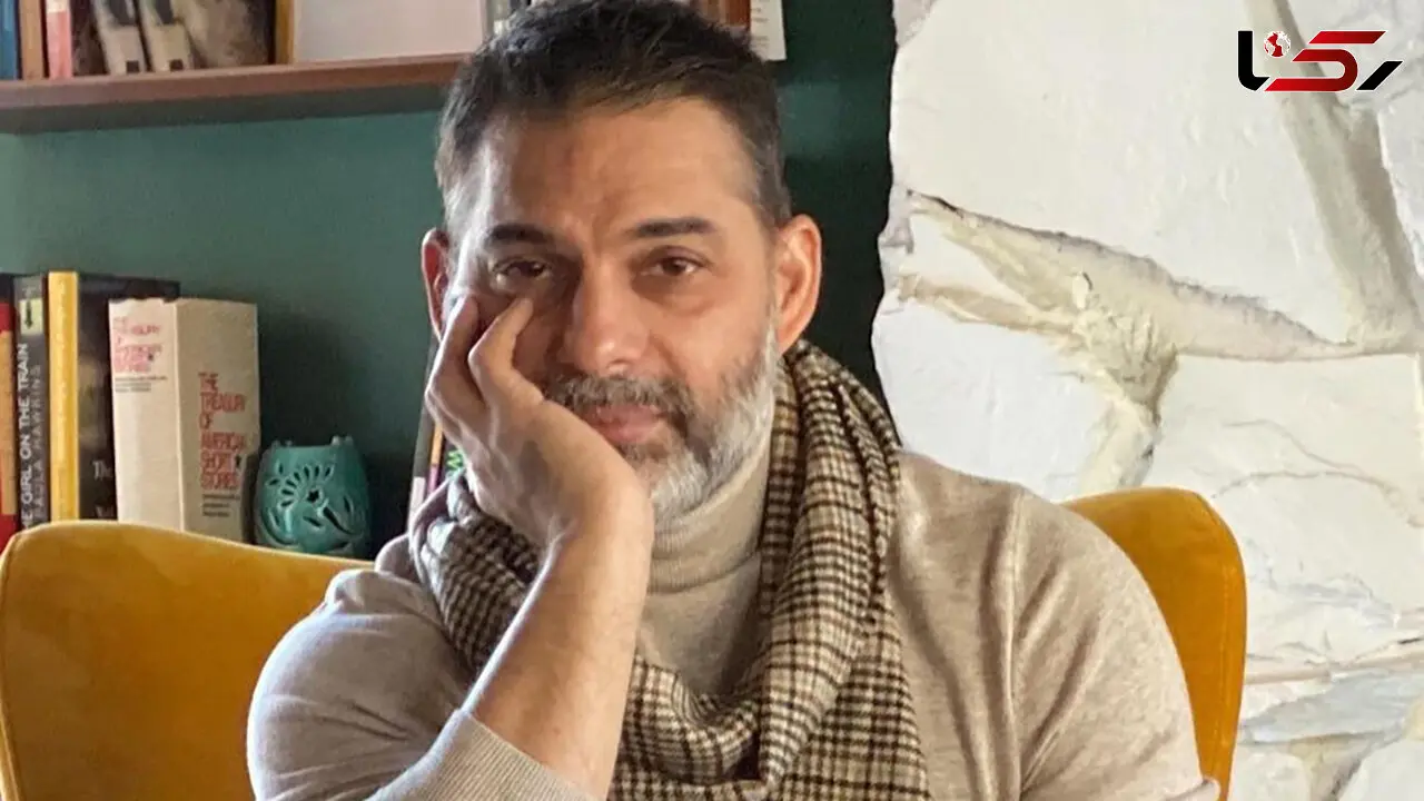 باغبانی پیمان معادی بازیگر فیلم برادران لیلا در باغچه باصفا خانه اش/ زن و شوهری چه بهم میان +عکس