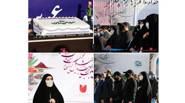 فرزندان  سردار سلیمانی در مراسم تولد پدر +عکس