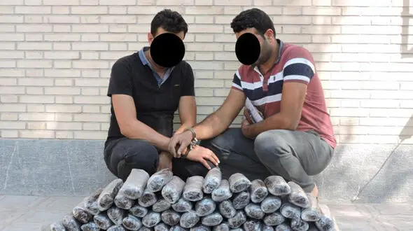 باک کامیون پر از تریاک بود+عکس متهمان