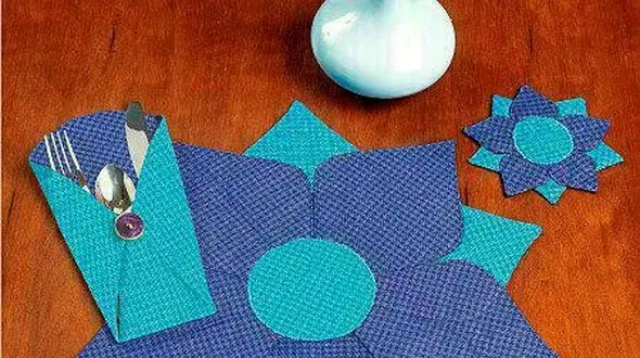 زیر بشقاب و زیر لیوانی خاص پری خانم 