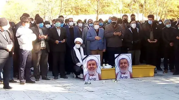  پیکر حجت الاسلام راستگو به خاک سپرده شد 
