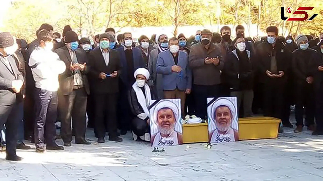  پیکر حجت الاسلام راستگو به خاک سپرده شد 