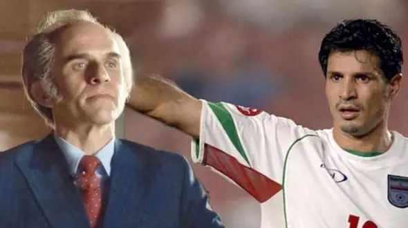 علی دایی پیراهن شماره 10 را تن بابک حمیدیان بازیگر سریال تاسیان کرد/ بابک حمیدیان: وقتی علی دایی و حمید درخشان را دیدم...!