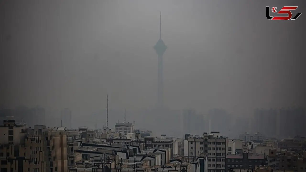 دست آلودگی هوا بر گلوی تهرانی ها / امروز هم هوا برای تمام گروه ها آلوده است