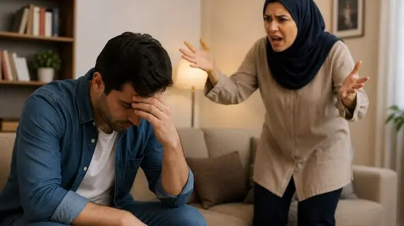 مرد در دادگاه خانواده: «آقای قاضی نجاتم دهید؛ زنم دیوانه است!» / همه گفتند بعد از عروسی درست می‌شود، اما بدتر شد