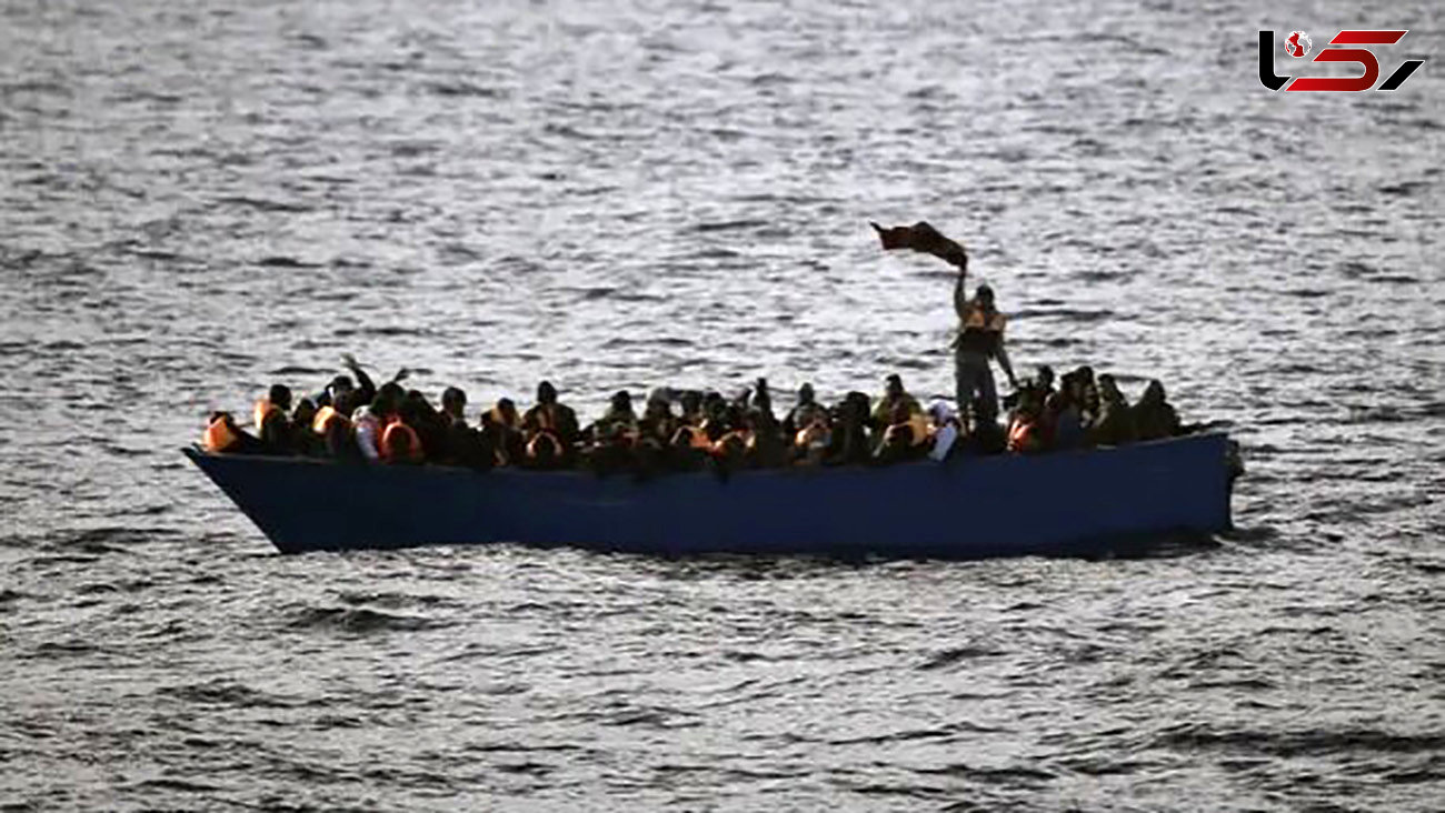 واژگونی مرگبار قایق مهاجران در آب‌های لیبی