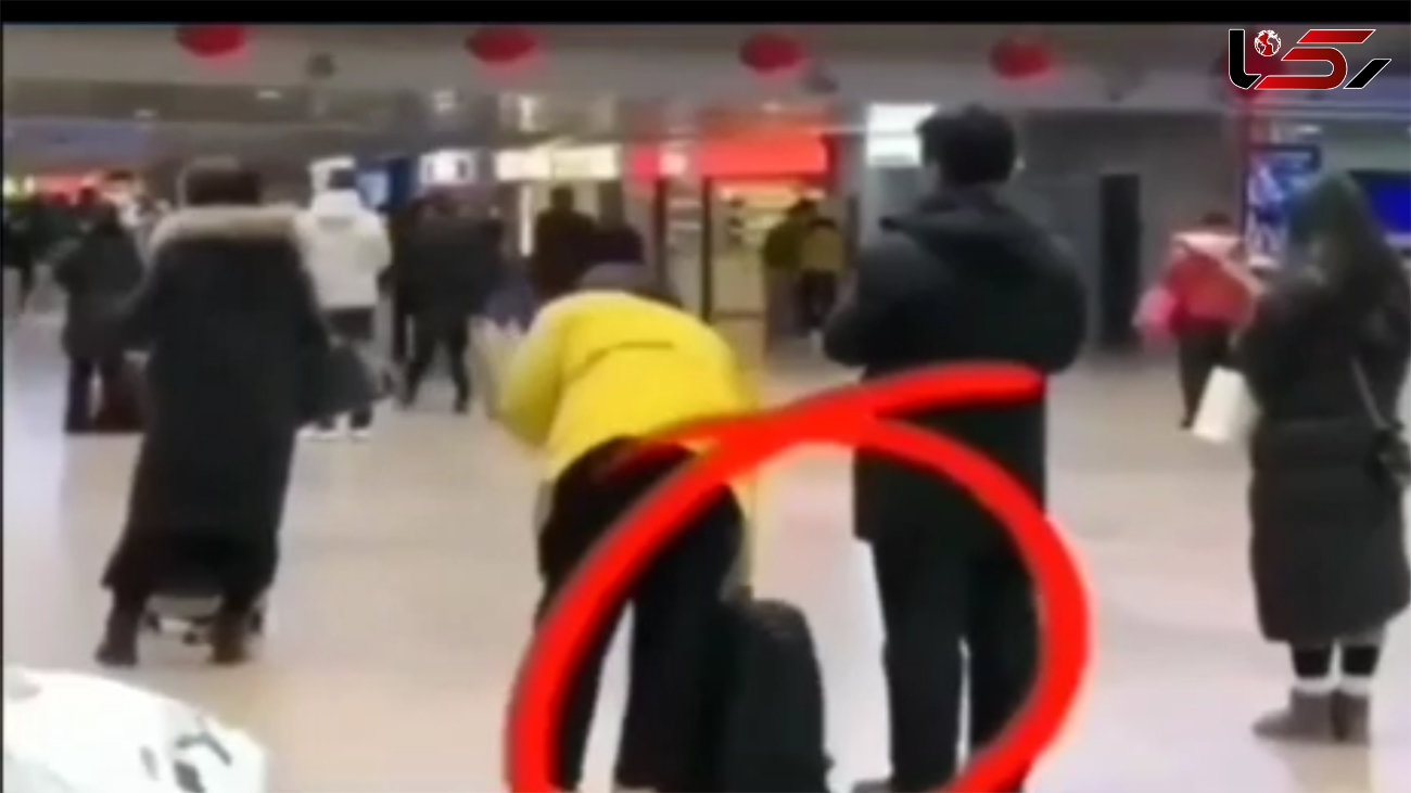 ببینید / ترفند باورنکردنی سرقت چمدان‌ ها در فرودگاه! + فیلم