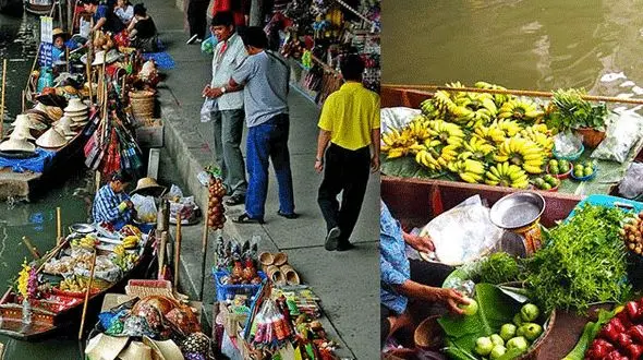  بازار شناور و خاص بانکوک!