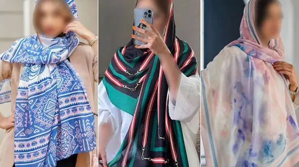 مدل های شال که در سال 1403 مد هست / عکس