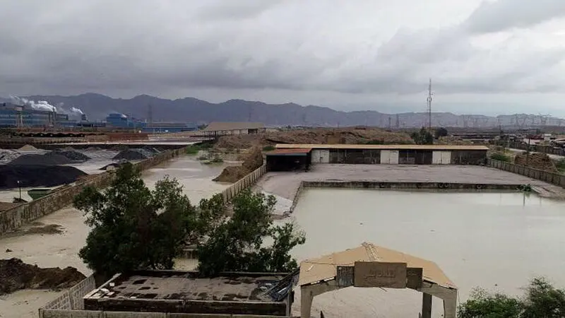 سیل و آبگرفتگی در هرمزگان و جزیره قشم