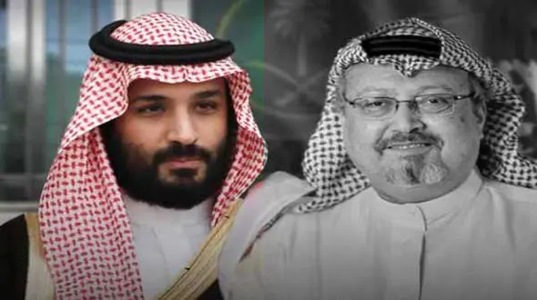 اشک تمساح محمد بن سلمان پس از قتل خاشقجی/ کشتند و تسلیت گفتند! +تصاویر