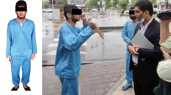 اعتراف به قتل ایلیا و امیر در وسط خیابان / گفتگو با قاتل 20 ساله + عکس