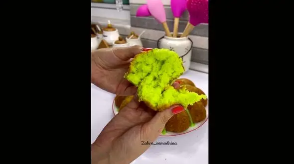 تا حالا کیک با پودر ژله درست کردی؟ / فیلم