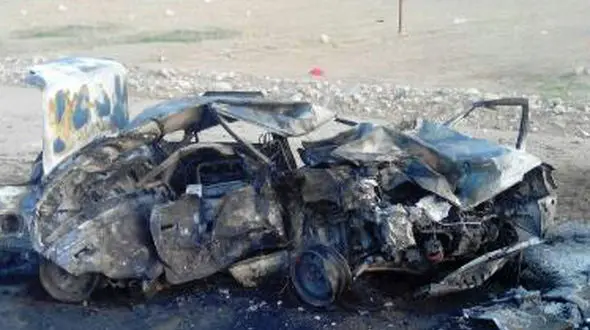 عکس تصادف وحشتناک خودروی سواری سمند و پژو+عکس
