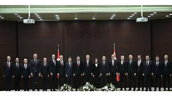 اعضای کابینه جدید ترکیه معرفی شدند