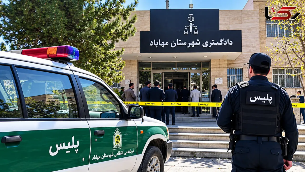 تیراندازی مرگبار فرد مسلح در مقابل دادگستری مهاباد یک کشته و 4 مصدوم برجای گذاشت + فیلم