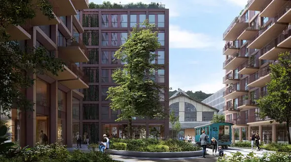 بلندترین برج تمام چوبی جهان را دیده اید؟/ اینجا خوابگاه دانشجویی می شود!