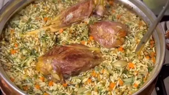 دمپخت عدس و کلم شیرازی ، الوصفة بالعربی تحت البوست / فیلم