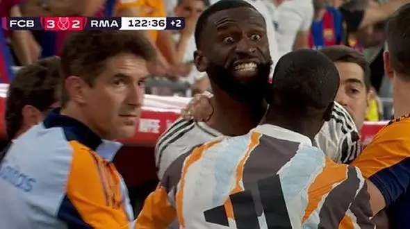 تلفات رئال بعد از ال کلاسیکو ادامه داشت! + فیلم حمله رودیگر به داور!