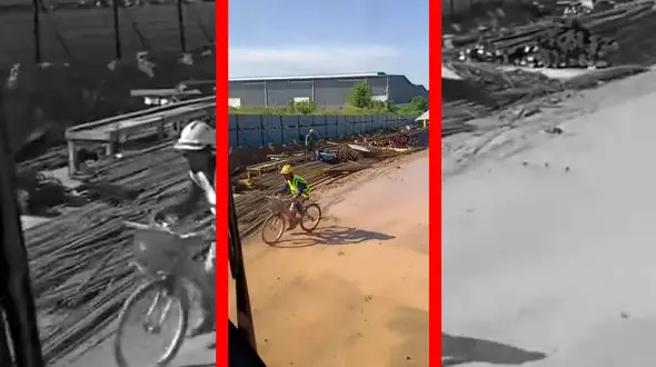 فیلم شوخی عملیاتی با بیل مکانیکی و کندوی زنبور