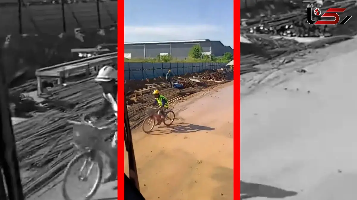 فیلم شوخی عملیاتی با بیل مکانیکی و کندوی زنبور