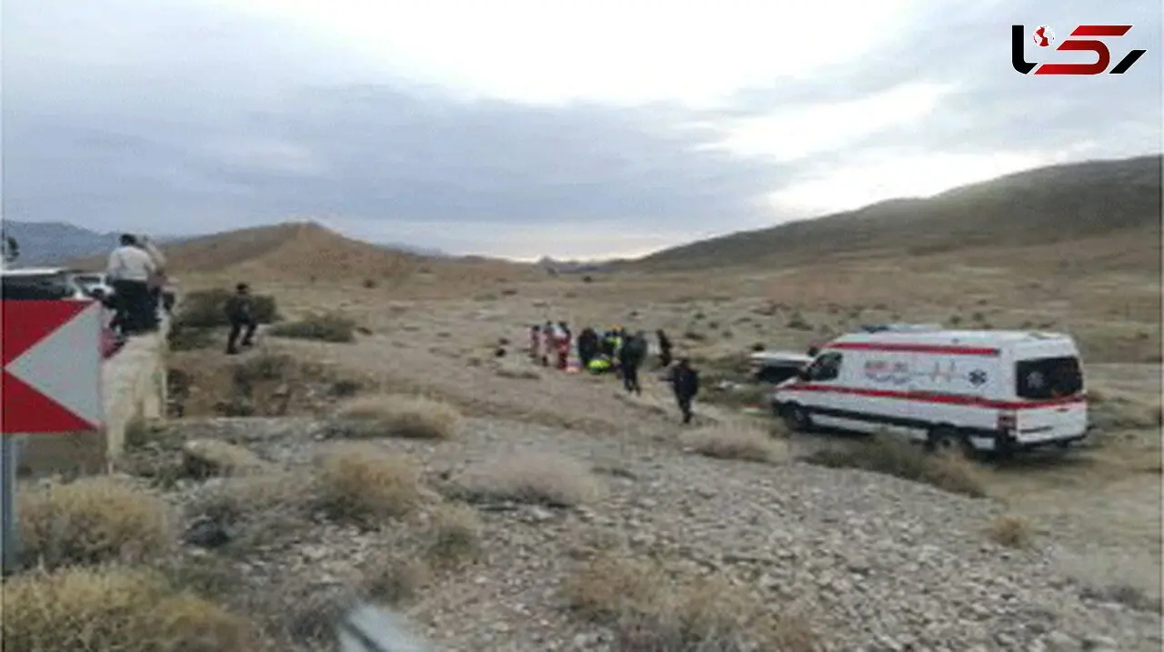 ۸مصدوم بر اثر برخورد پژو پارس وایسوزو محور داراب بندر عباس