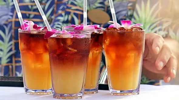 آبمیوه هاوایی و طرز تهیه 