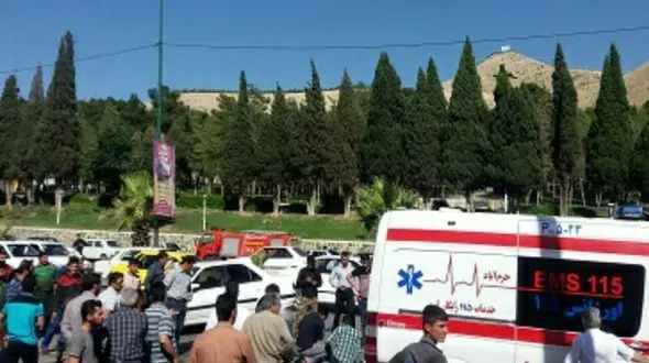 فرار بدون ماشین یک راننده از صحنه تصادف خونین + تصاویر 