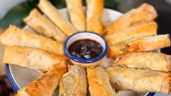 طرز تهیه بورک مرغ و کته کباب در منزل