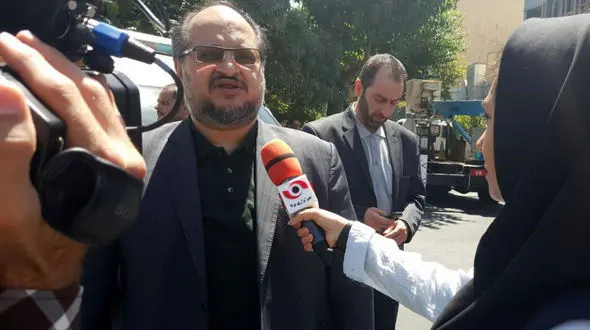 محمد شریعتمداری در راهپیمایی روز قدس + عکس