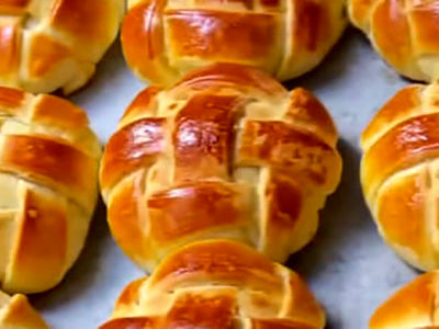 طرز تهیه نان توپر با بافت نرمالو + فیلم