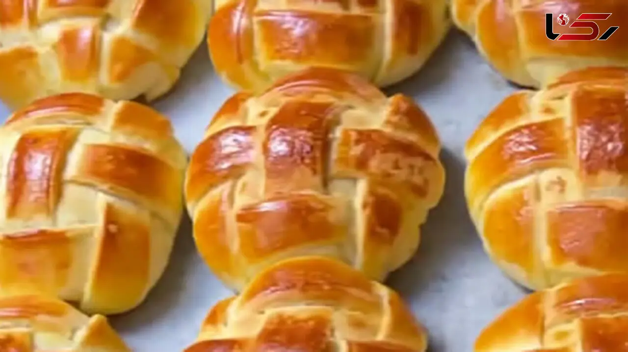 طرز تهیه نان توپر با بافت نرمالو + فیلم