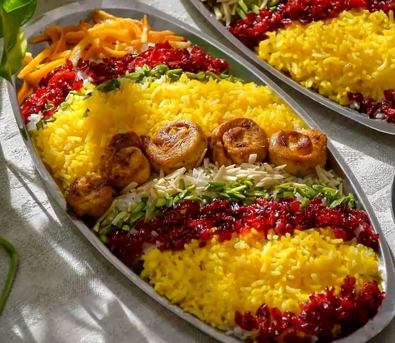 تزیین برنج