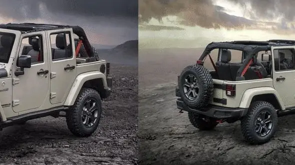 رونمایی از جیپ رانگلر روبیکان نسخه‌ ریکان +عکس 