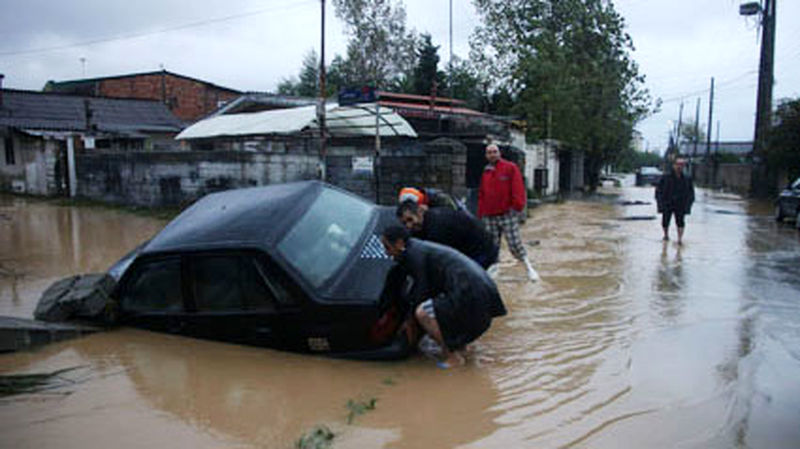 سیل در گلستان