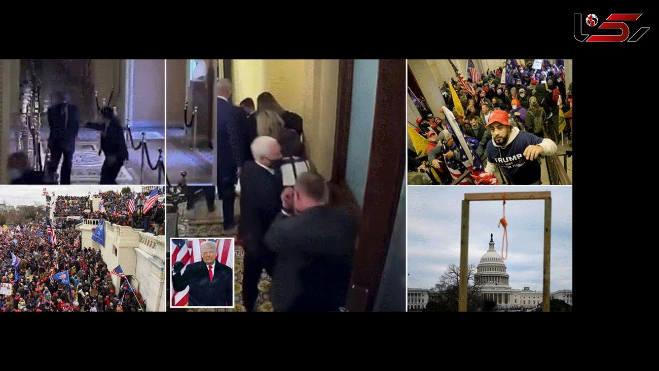 Chilling new Capitol riot footage of Mike Pence fleeing Trump mob who wanted to hang him