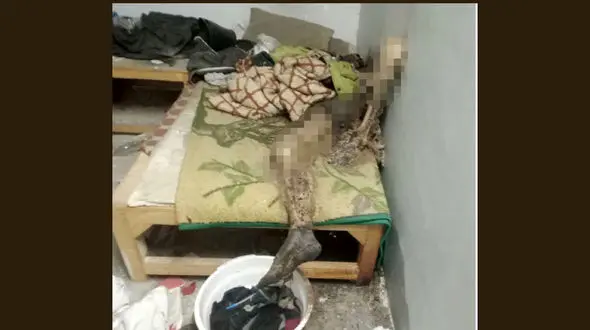 راز عجیب اسکلت شدن مرد روی تخت خانه متروکه