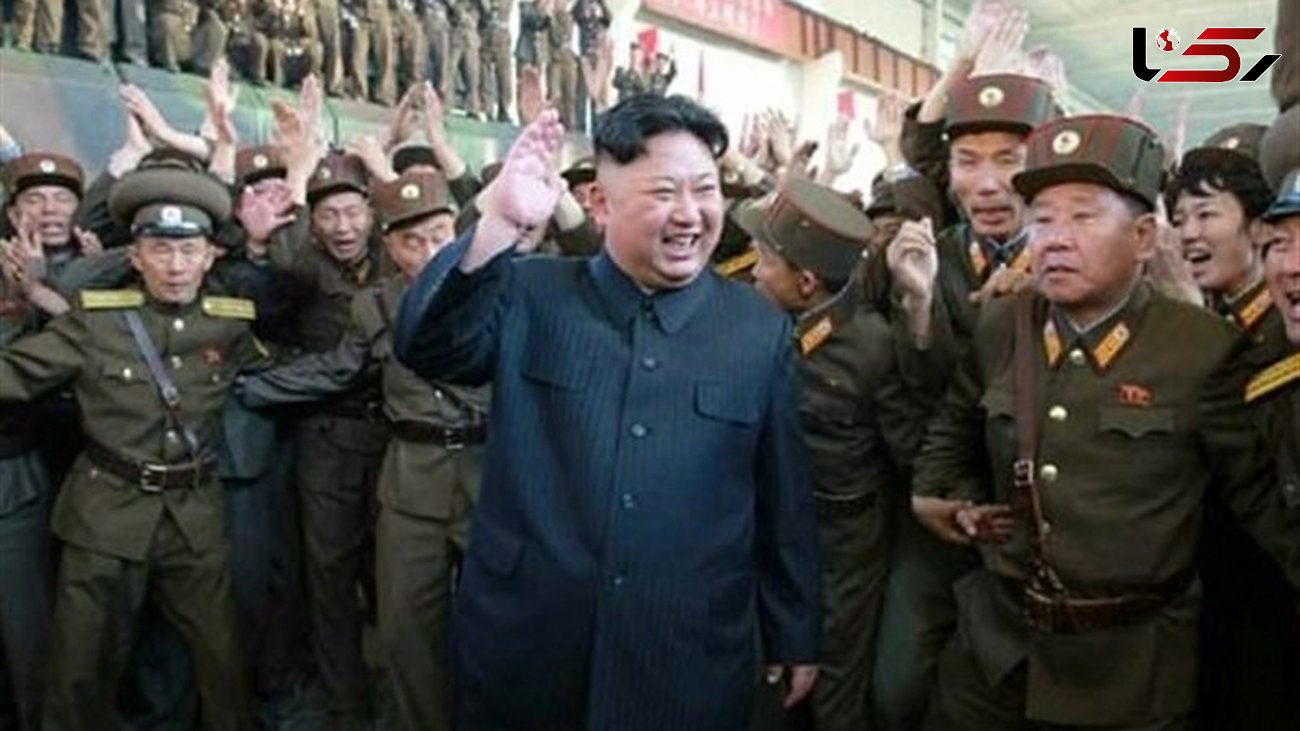 شادمانی رهبر کره شمالی بعد از آزمایش موشک جدید + فیلم و عکس