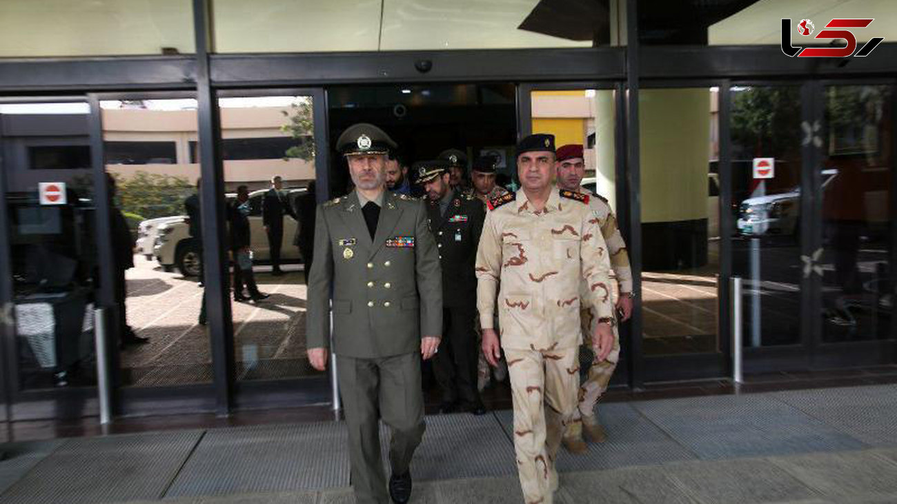 وزیر دفاع ایران وارد بغداد شد