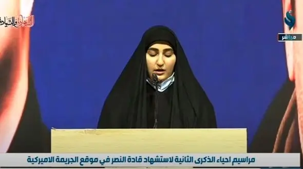 زینب سلیمانی:  پدرم از صمیم قلب به عراقی قوی می‌اندیشید / والله این خون‌ها و این فرودگاه را فراموش نخواهیم کرد